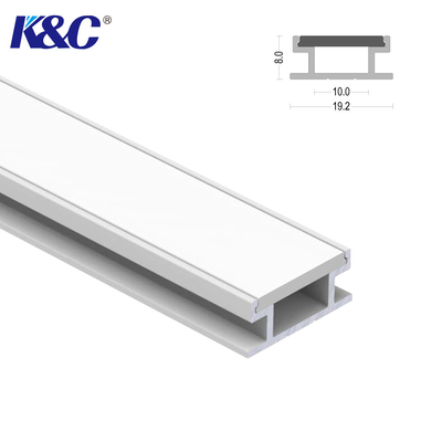 โปรไฟล์ LED ตั้งพื้น LED ความยาว 2.5 ม. 6063 T5 ช่องอลูมิเนียมอัลลอยด์พ่นทราย
