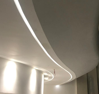 โปรไฟล์ที่ยืดหยุ่น Alu Extrusion U ไฟ LED Strip ช่องโค้งปิดภาคเรียนโค้งงอได้ 6063 T5