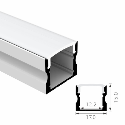 ราคาดี ล้อแม็ก 6063 T5 Led Strip โปรไฟล์การอัดขึ้นรูปอลูมิเนียมพร้อมฝาครอบ Diffuser พีซี ออนไลน์