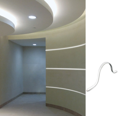 ราคาดี IP65 LED Strip ช่องอลูมิเนียมแบบยืดหยุ่นได้ LED Strip Light Profile ติดตั้งบนพื้นผิว ออนไลน์
