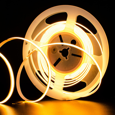 ไฟ LED Strip แบบยืดหยุ่น COB ความหนาแน่นสูง 24VDC 480 Leds LED Ribbon Strip