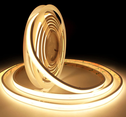 ราคาดี Dotless IP65 กันน้ำ COB แถบ LED ยืดหยุ่น 220V 450 Leds Ribbonflex LED Tape Lighting ออนไลน์